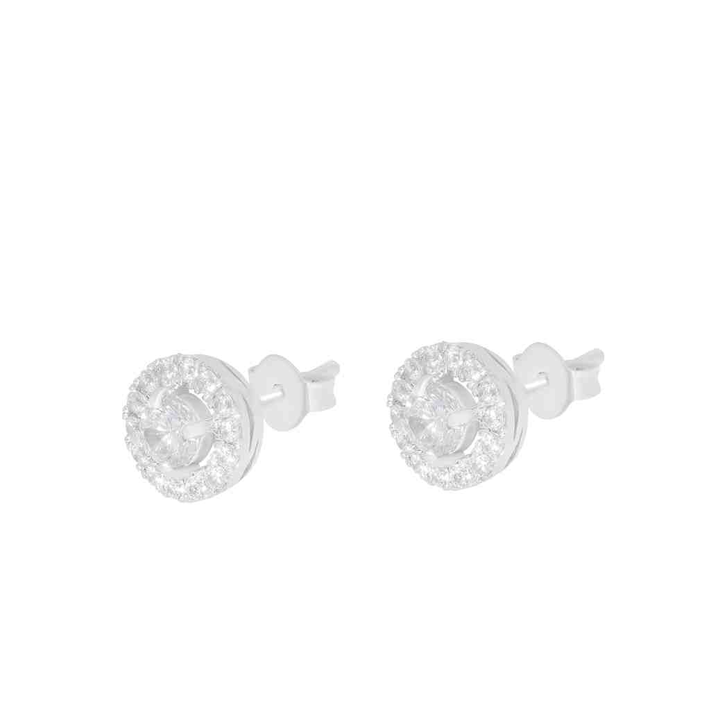 Riara Circle Shape Stud Fancy Earrings ER21178A